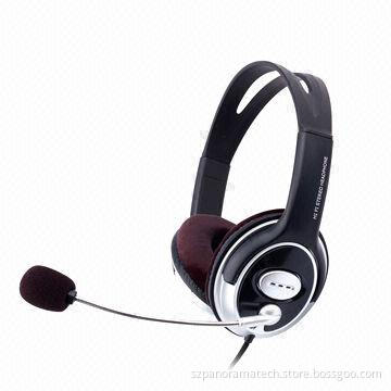 Earphone with mic for phones and computers, 2m cable length